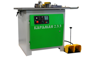Возобновили производство кромкооблицовочного станка для обработки криволинейных и прямолинейных деталей Караман 2.3.3
