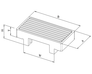 Платформа конвейера (накладка транспортера, элемент транспортера) для кромкооблицовочного станка