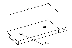 Подушка платформы конвейера (накладки транспортера, элемент транспортера) для кромко-облицовочного станка