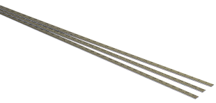 Шкала правая 0-3000 мм. Ширина 8,6 мм